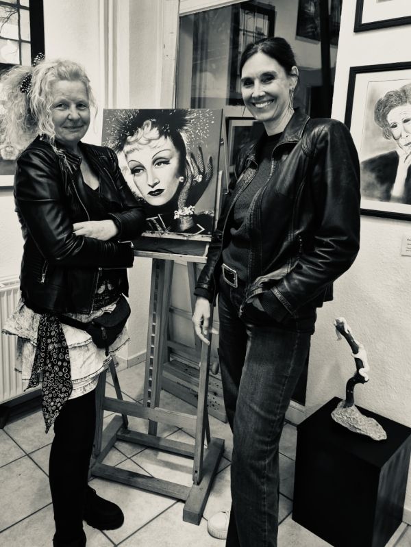 Comissioned Painting: Marlene Dietrich Comissioned Painting: Marlene Dietrich